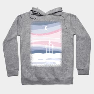 Polarnight in Scandinavia Hoodie